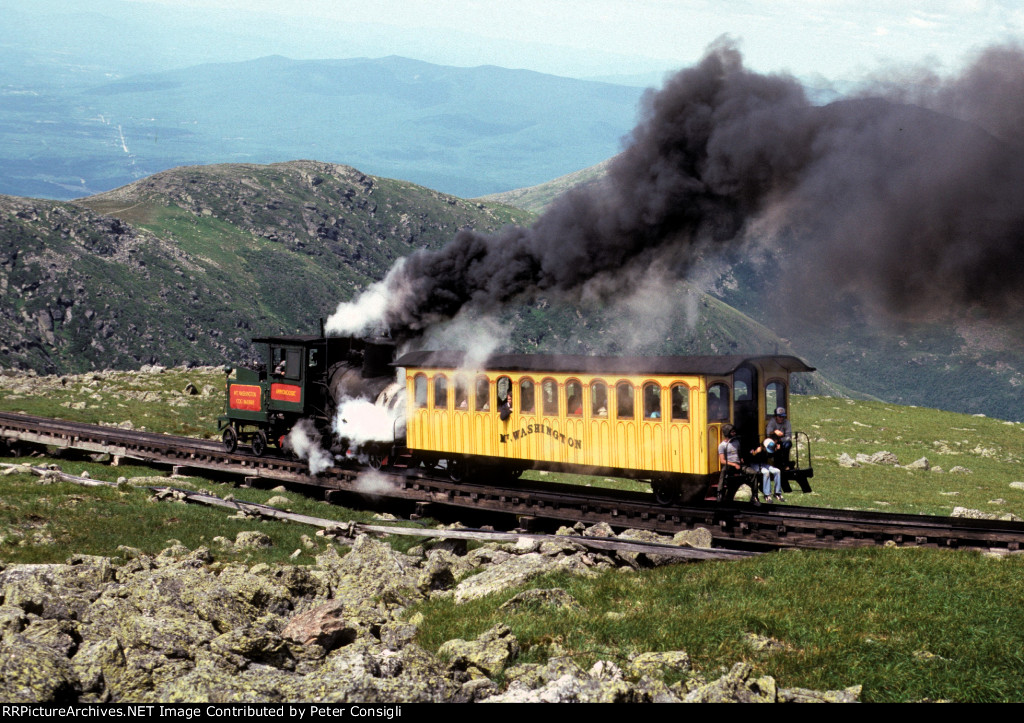 Mt. Washington Cog Railway - MWCR 2 AMMONOOSUC 